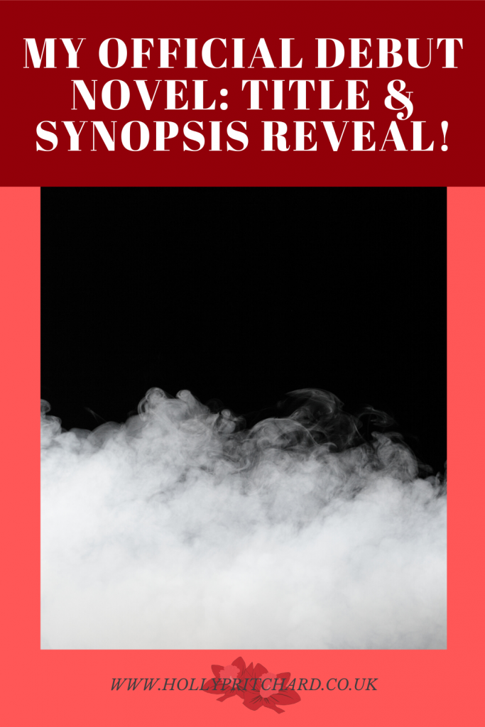 My Official Debut Novel Title & Synopsis Reveal - Pinterest Graphic