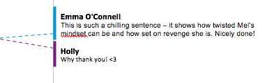 Editing feedback with Emma from Rowanvale Books