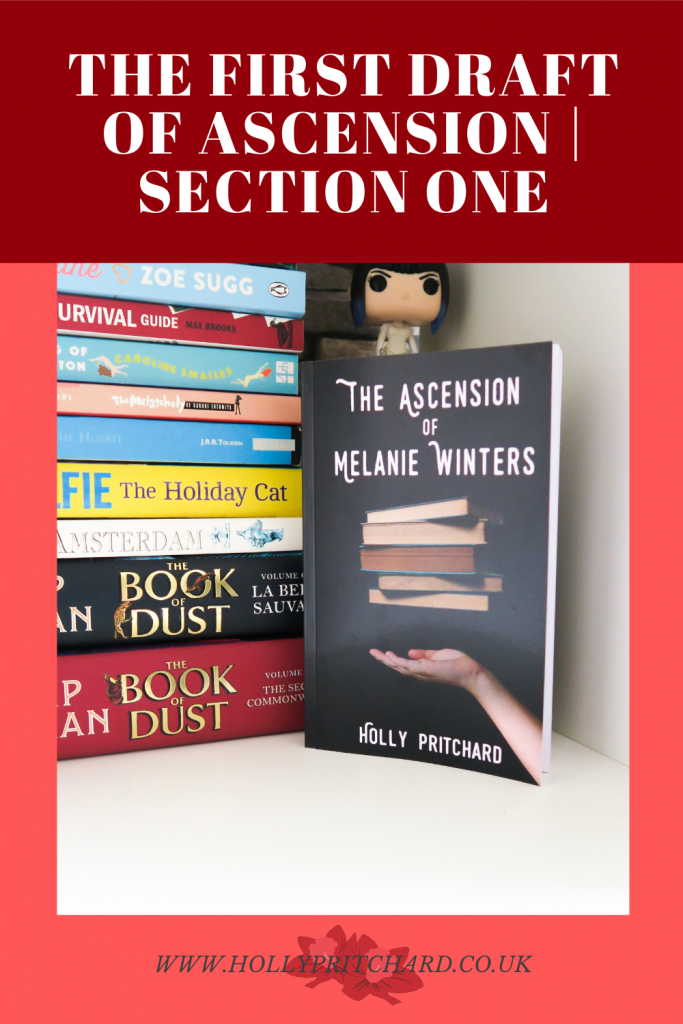 The First Draft of Ascension Section One - Pinterest Pin