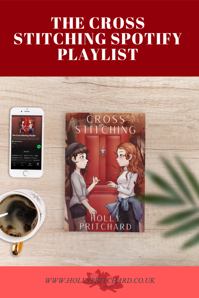 Cross Stitching Playlist Pin Version 2